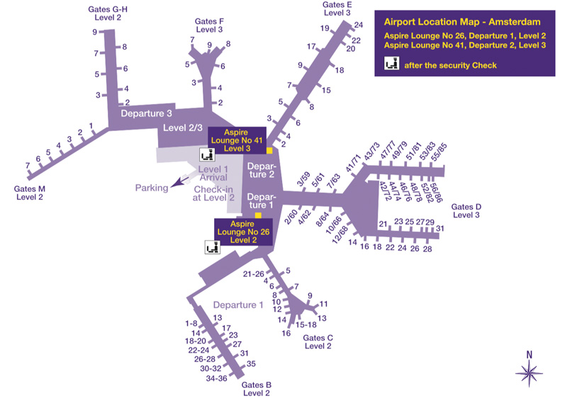 Flughafenplan